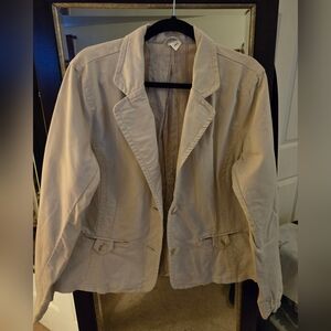 Old Navy Women's Beige Blazer, Size XL